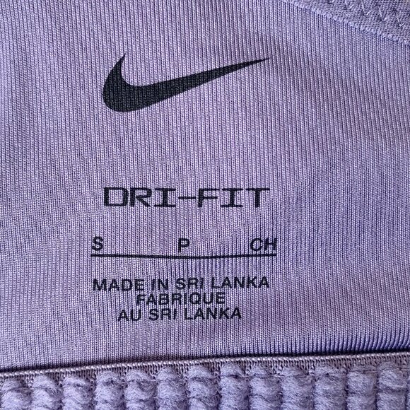 NWT Nike Dri-Fit Bra & Leggings 2 Piece Set, Small, Purple/Blue Color - Picture 6 of 16